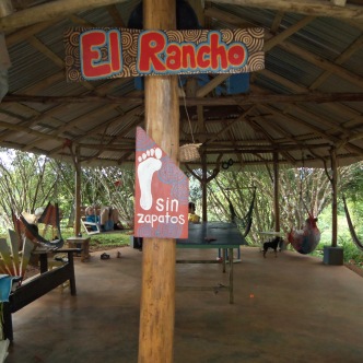 "El Rancho" the place to hang out. Hammocks, ping pong, paints, music, books...